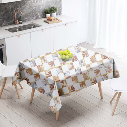 zhengyang Household tablecloth with sun protection and waterproof do-in foldable table cloth Table cloth 4（Ask customer service for specific prices）