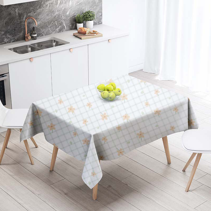 zhengyang  PVC tablecloth table mat with sun protection and waterproof wash free  Table cloth 2（Ask customer service for specific prices）