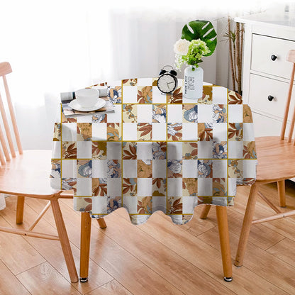 zhengyang Household tablecloth with sun protection and waterproof do-in foldable table cloth Table cloth 4（Ask customer service for specific prices）