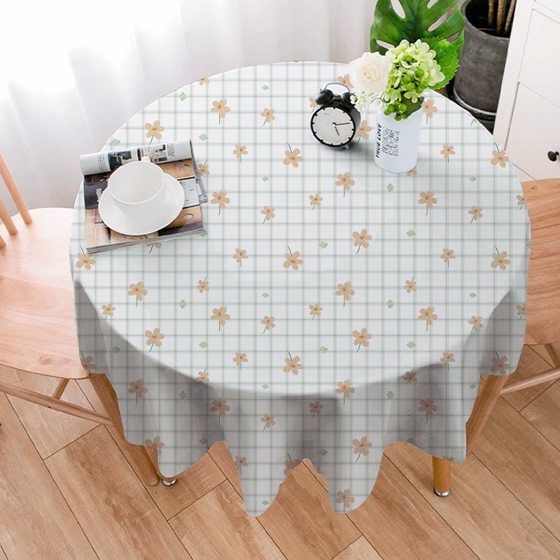 zhengyang  PVC tablecloth table mat with sun protection and waterproof wash free  Table cloth 2（Ask customer service for specific prices）